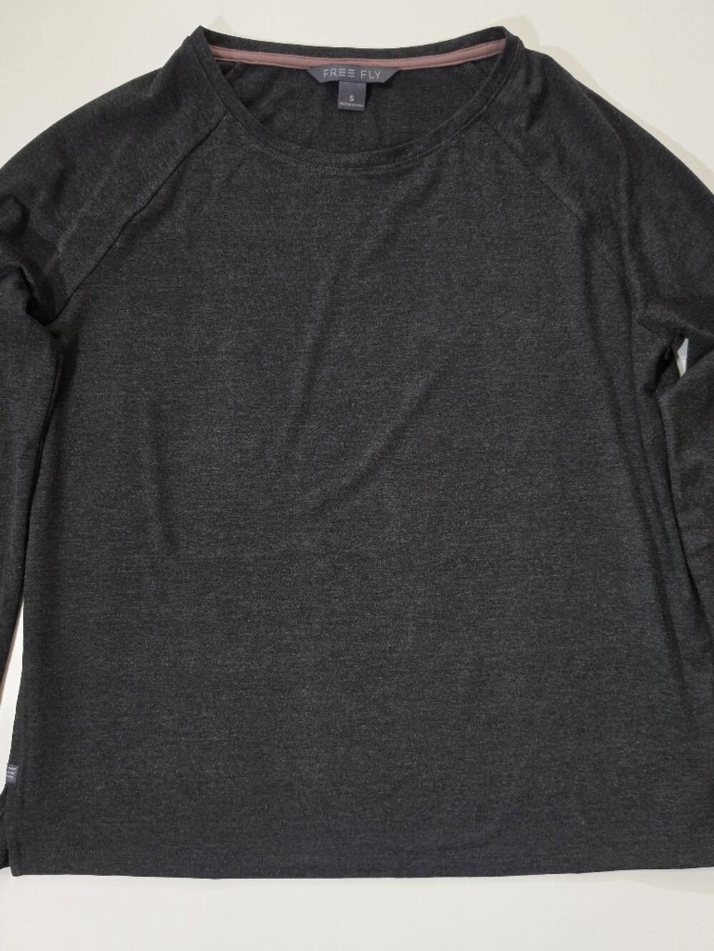 Free Fly Bamboo Flex T-Shirt Womens Small Black Soft Knit Casual‎ Streetwear